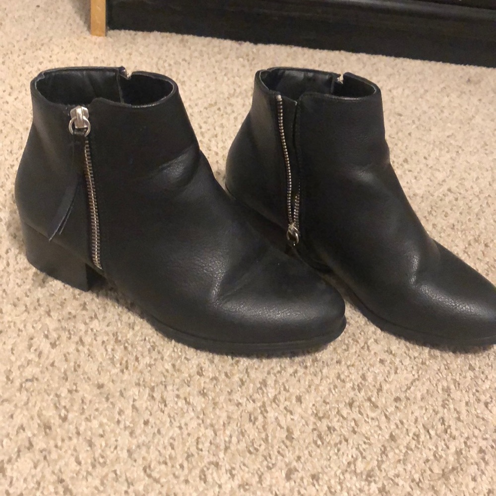 Black booties